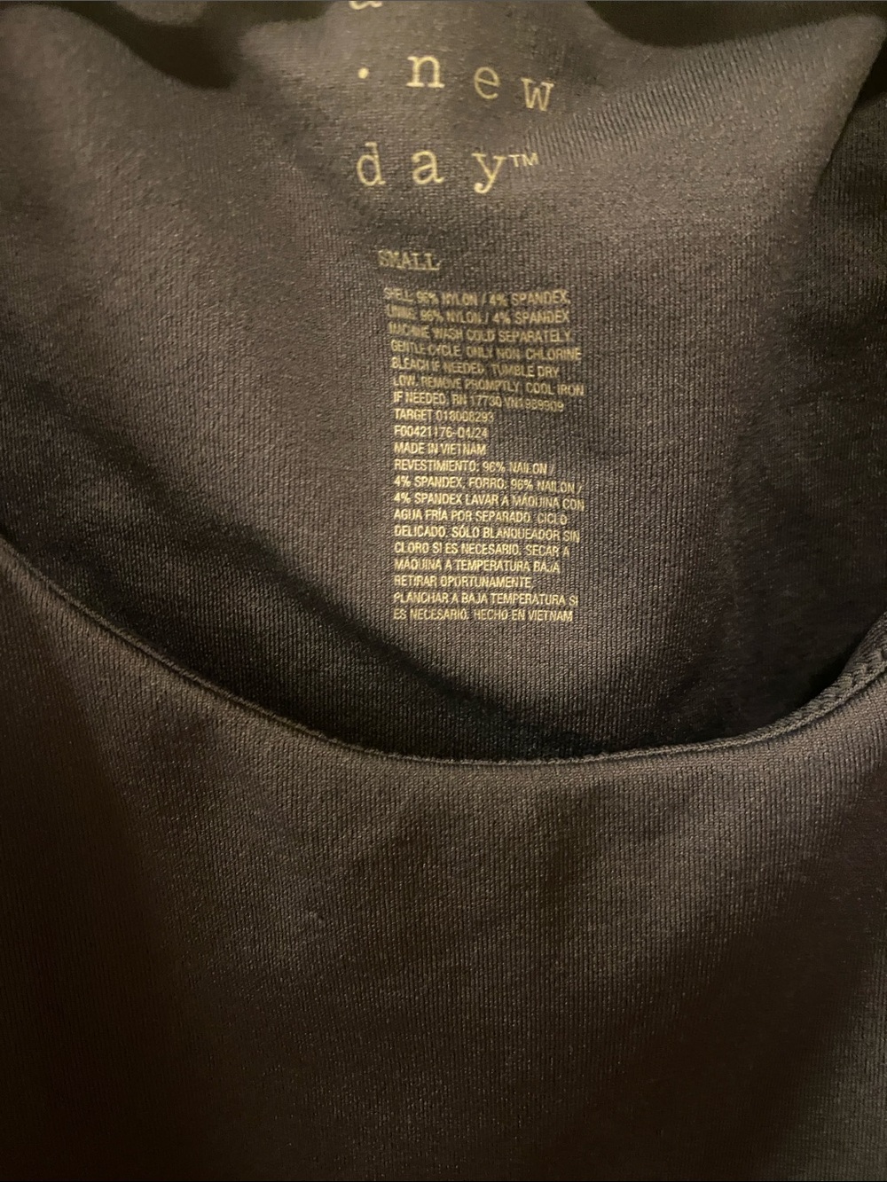 a new day Charcoal Scoop-Neck Tank Top - Picture 2 of 3